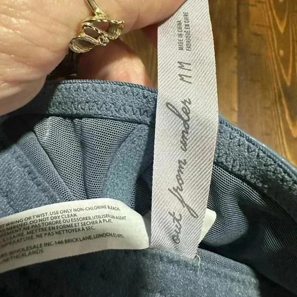 Urban Outfitters Out From Under Osanna Faux Leather Corset Size Medium - Picture 3 of 4